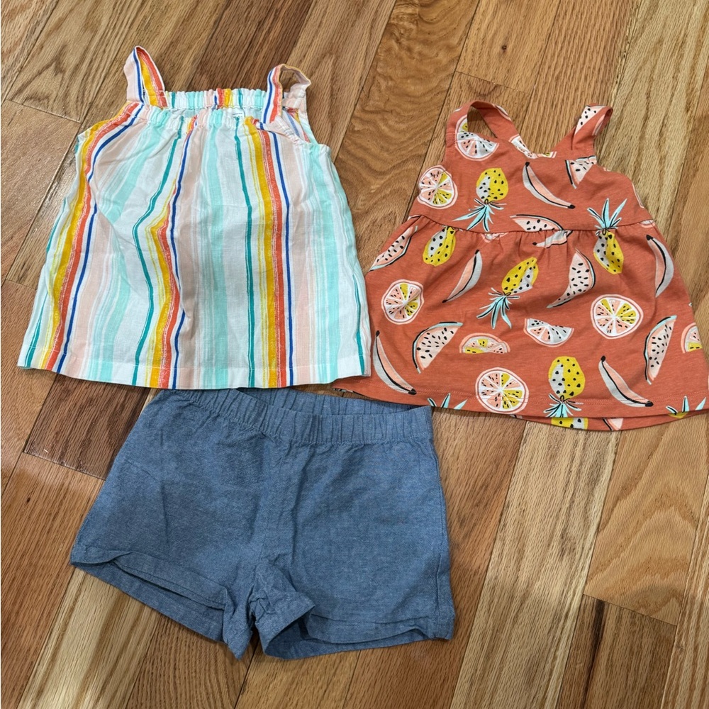 Colorful Toddler Outfit Set NWOT